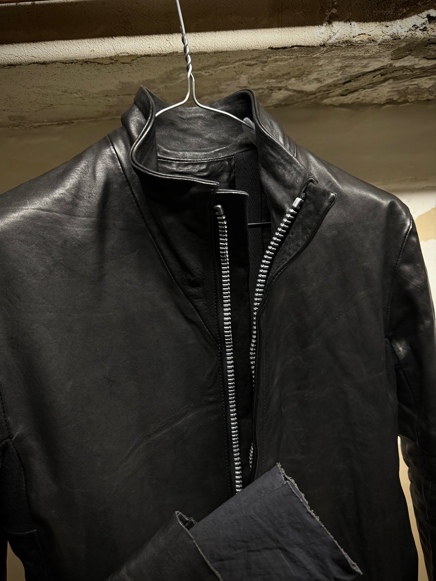 Boris Bidjan Saberi x Style Zeitgeist AW16 'J1 F251' Body Molded Horse Leather Jacket