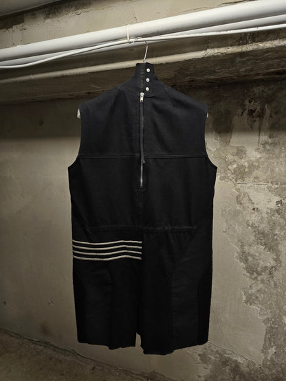 Rick Owens AW15 "SPHINX" Geopatch Mock Neck Tunic