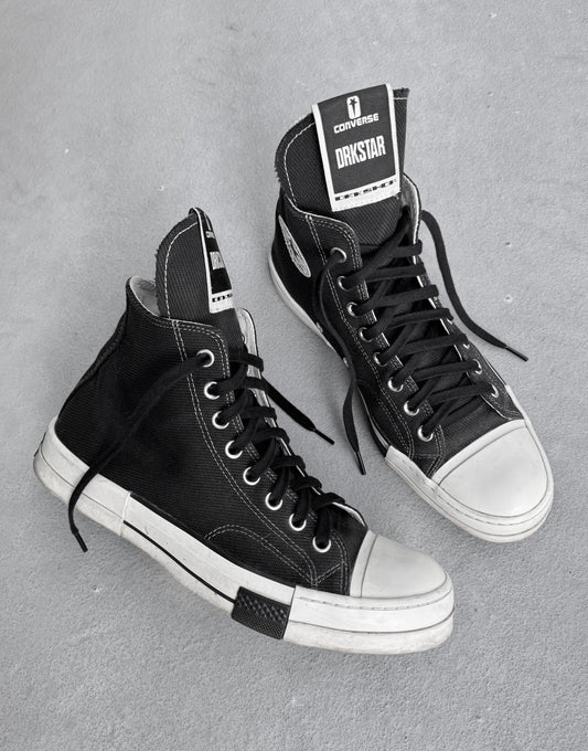 Rick Owens DRKSHDW x Converse ‘DRKSTAR’ Hi-top Sneakers