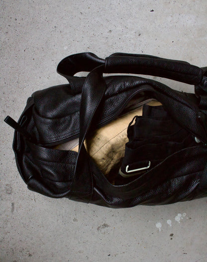 Giordano Early 00s Leather Gym Bag