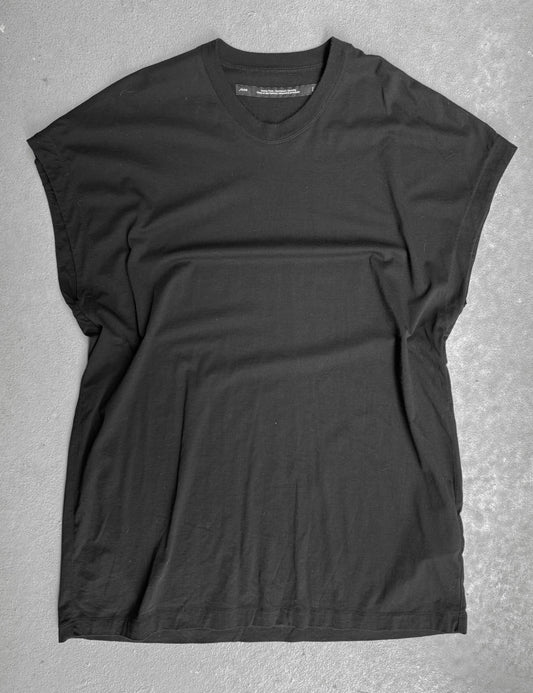 Julius_7 SS25 "anima;" Cotton Modal Jersey Wide Tank Top