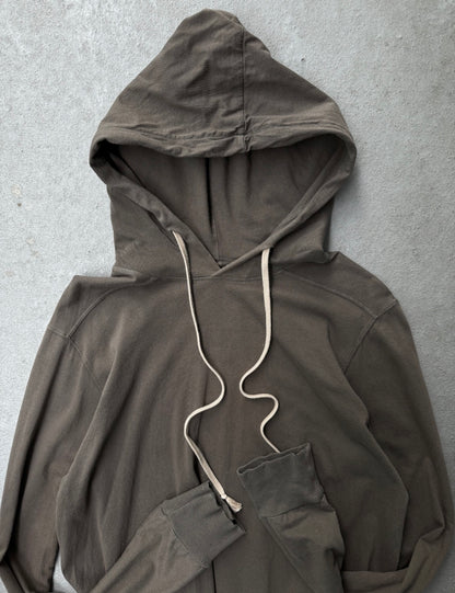 Rick Owens DRKSHDW SS13 "ISLAND" DRK DUST Hooded Long-sleeves detail | DRIEW GARMENTS