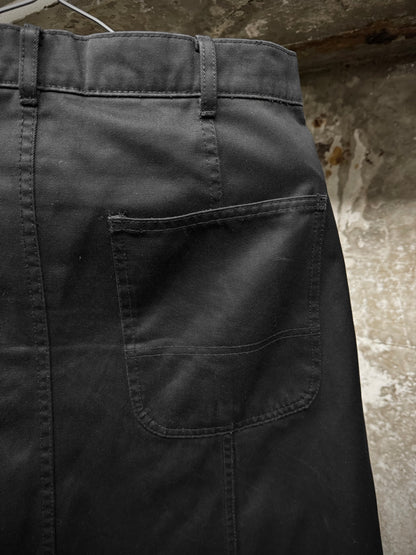 COMME des GARÇONS BLACK COMME des GARÇONS SS13 Cropped Drop-Crotch Denim detail | DRIEW GARMENTS