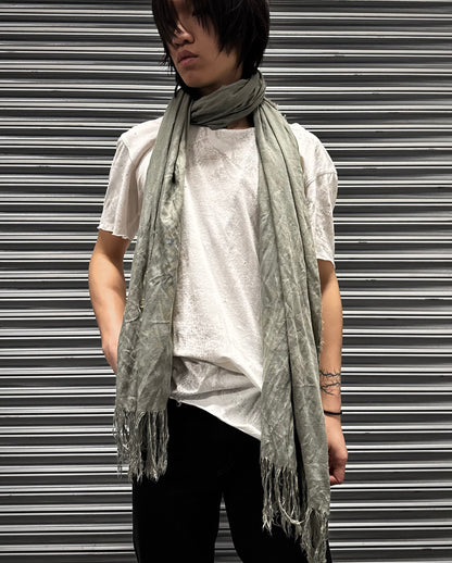 14thAddiction Early 00s Python Printed Raw Cut T-shirt