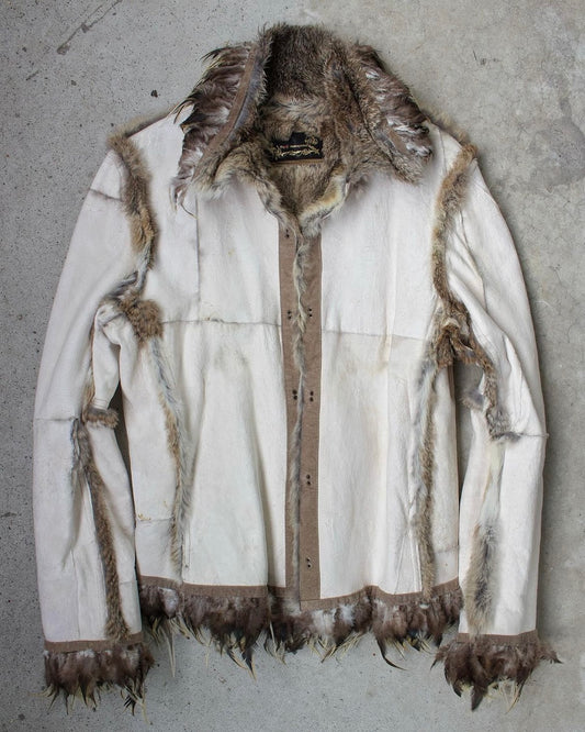 Kyoji Maruyama AW08 Rabbit Fur Sheepskin Shearling Jacket