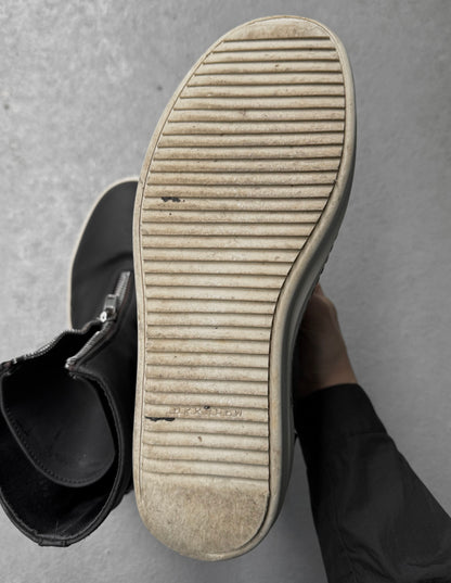 Rick Owens DRKSHDW AW20 “PERFORMA” Front Zip Sneaker Boots