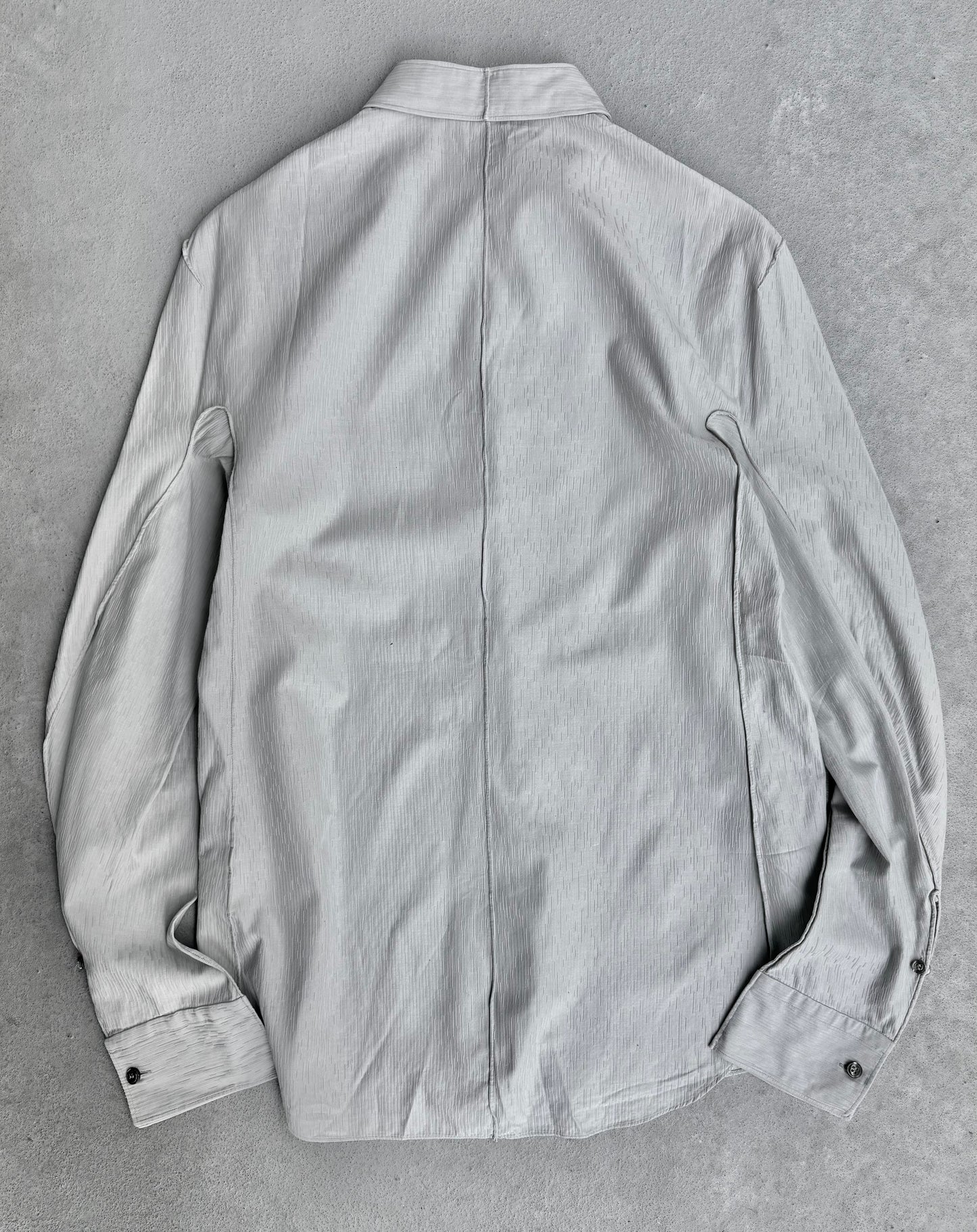 Carol Christian Poell 2010 ‘CM/2615 DELINE/3’ Textured Cotton Button-up Shirt