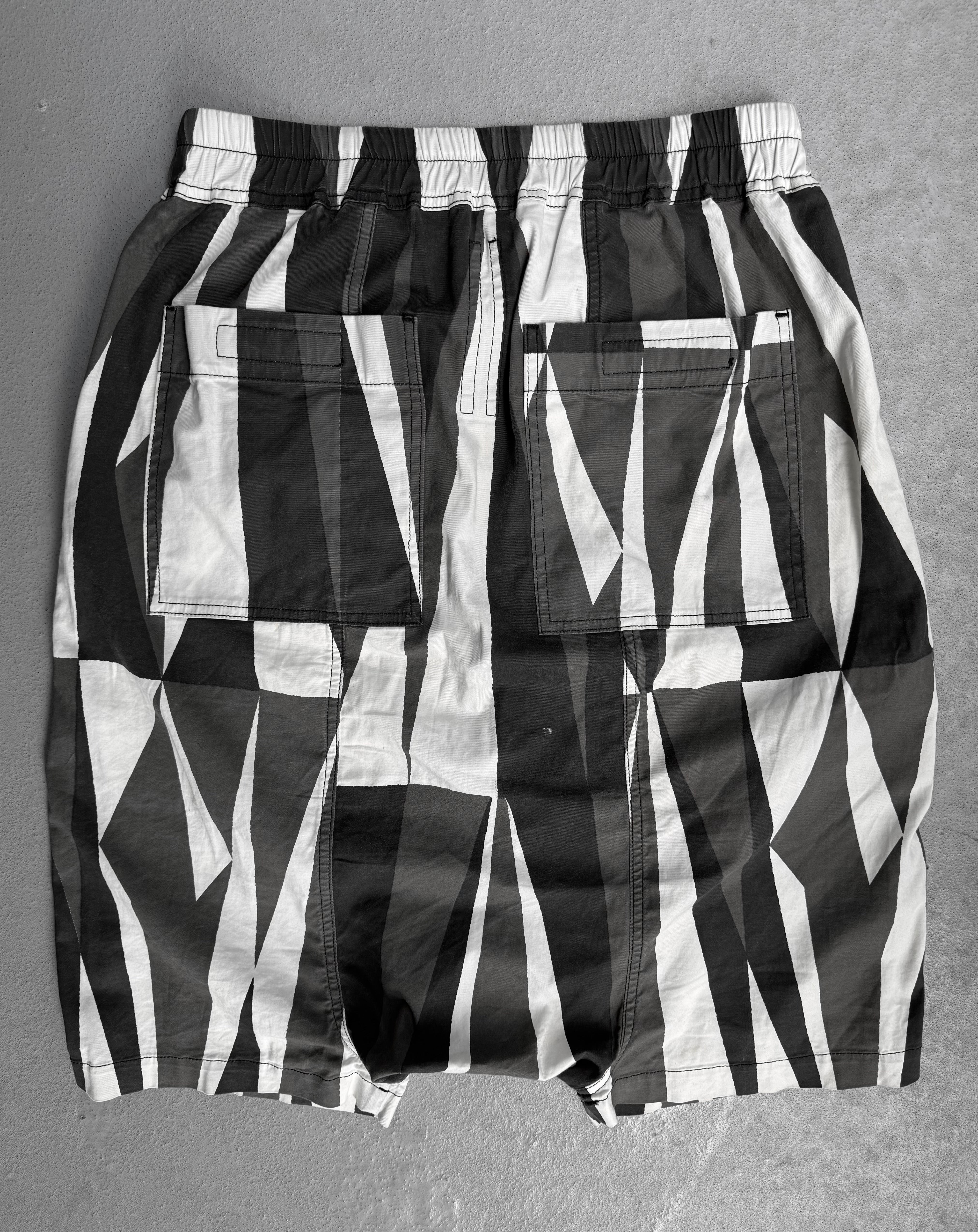 Rick Owens DRKSHDW SS14 “VICIOUS” Geometric Camouflage Drop