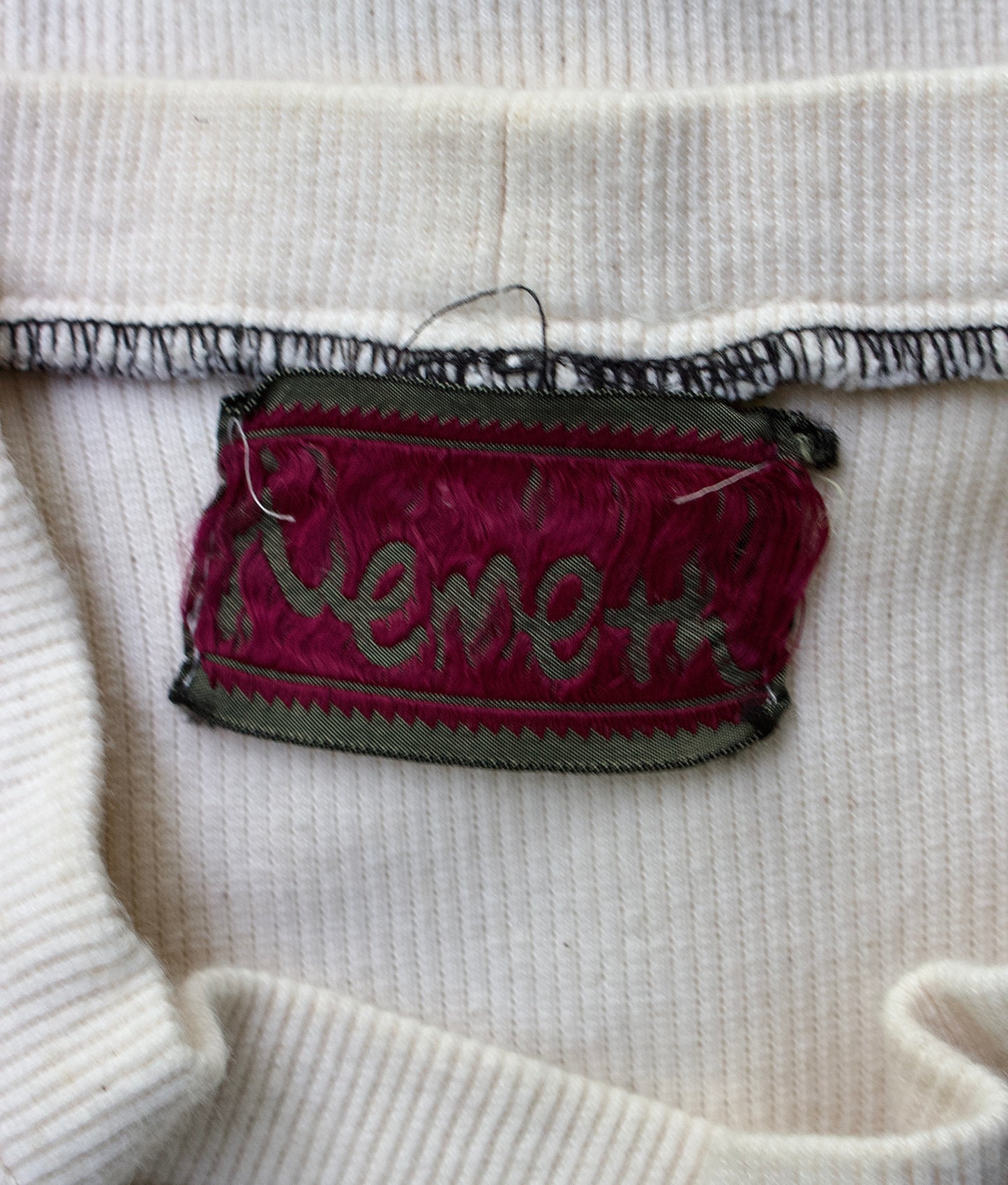 Christopher Nemeth Late 90s Contrast Thermal Sweater