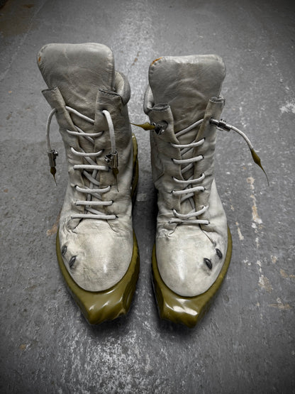 Carol Christian Poell 'AM/2694P ROOMS-PTC/33' U-Jack Prosthetic Kangaroo Leather Drip Sneakers detail | DRIEW GARMENTS