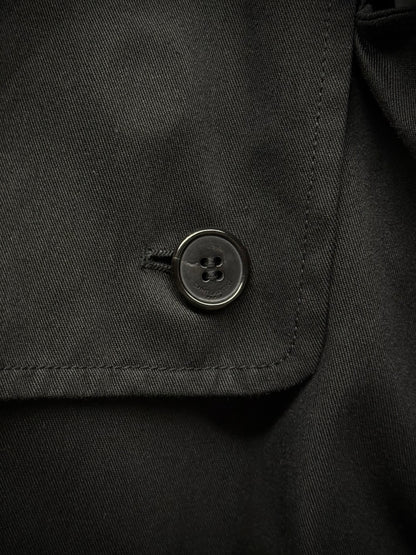 Saint Laurent Paris by Hedi Slimane SS14 Black Classic Trench Coat detail | DRIEW GARMENTS