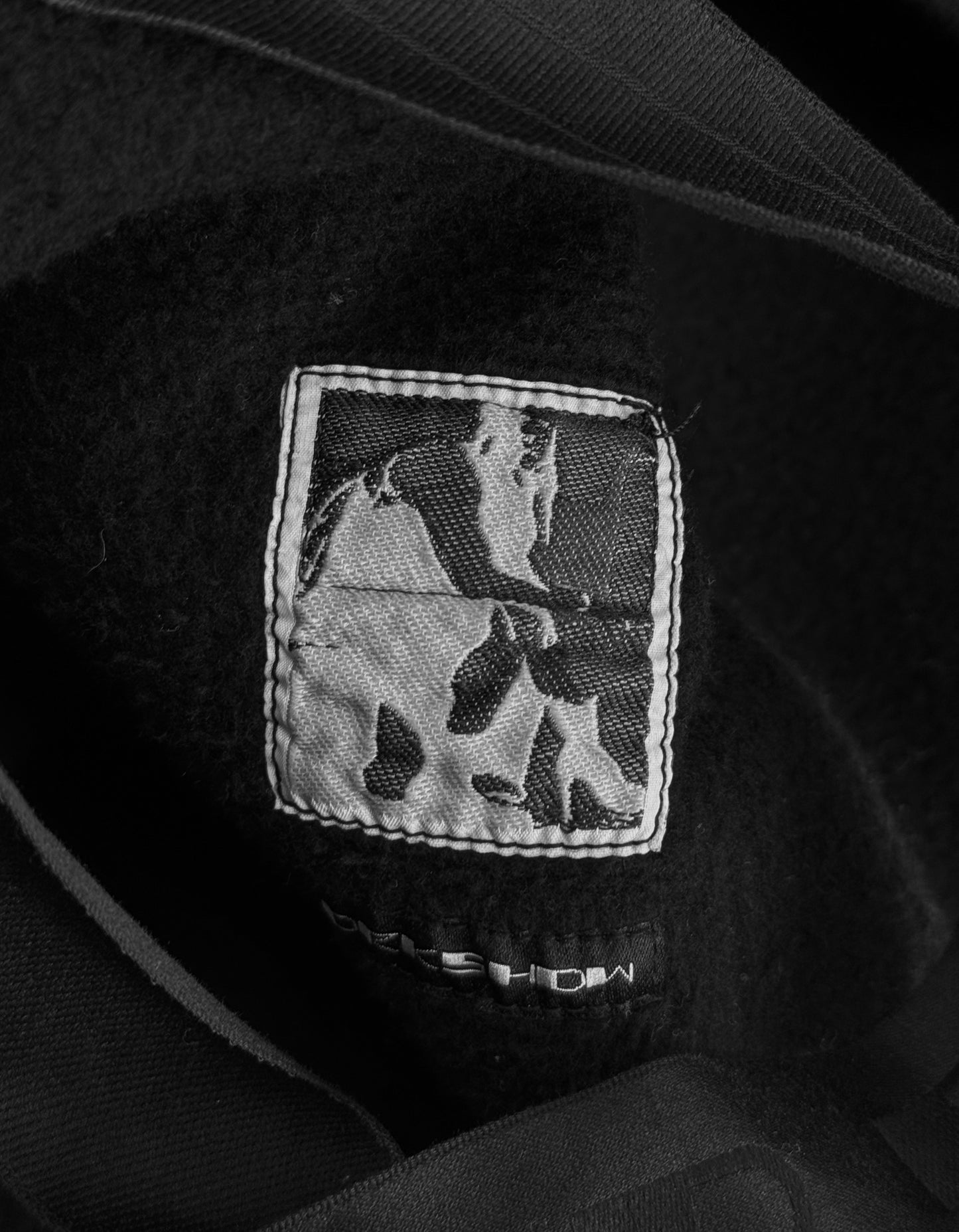 Rick Owens DRKSHDW SS21 "PHLEGETHON" Reversed Drawstring Granbury Hoodie