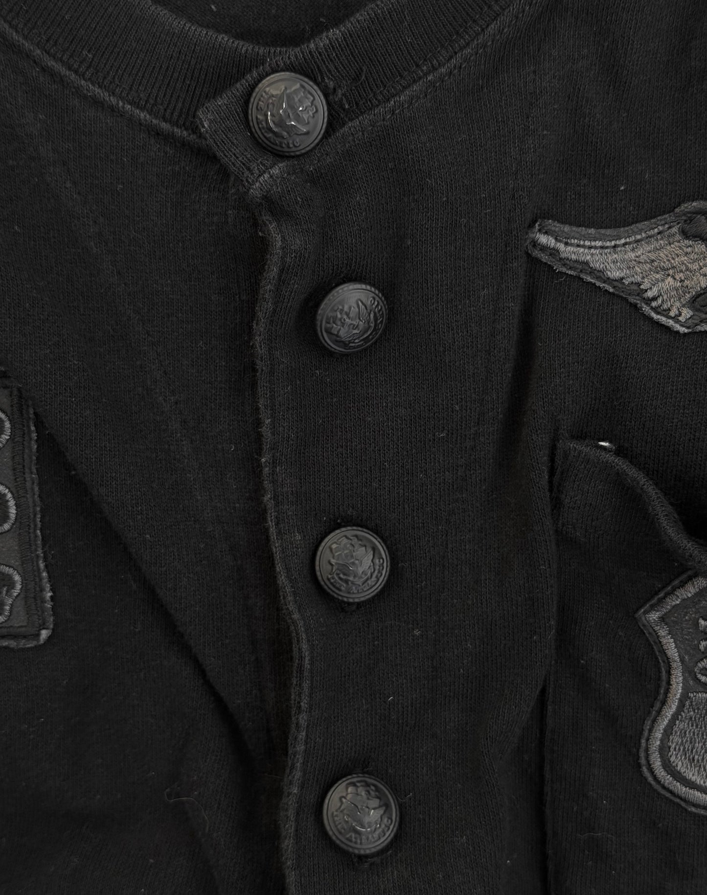roen by Hiromu Takahara Punk Patches Button-up T-shirt