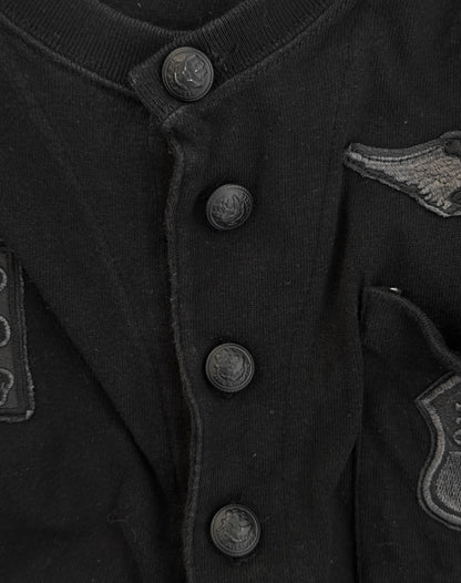 roen by Hiromu Takahara Punk Patches Button-up T-shirt