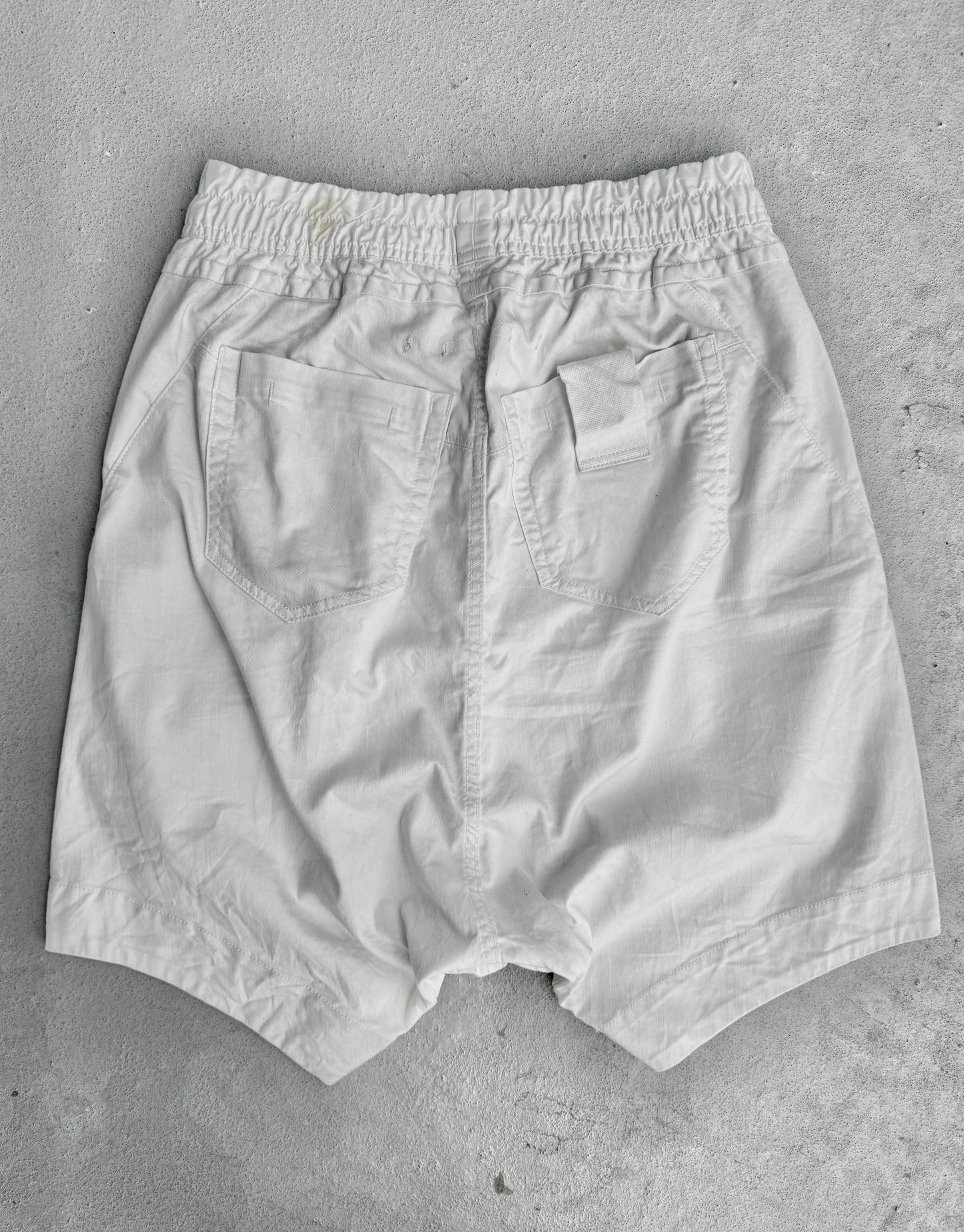 Julius_7 SS16 “sefiroth;” Drawstring Drop-crotch Pod Shorts