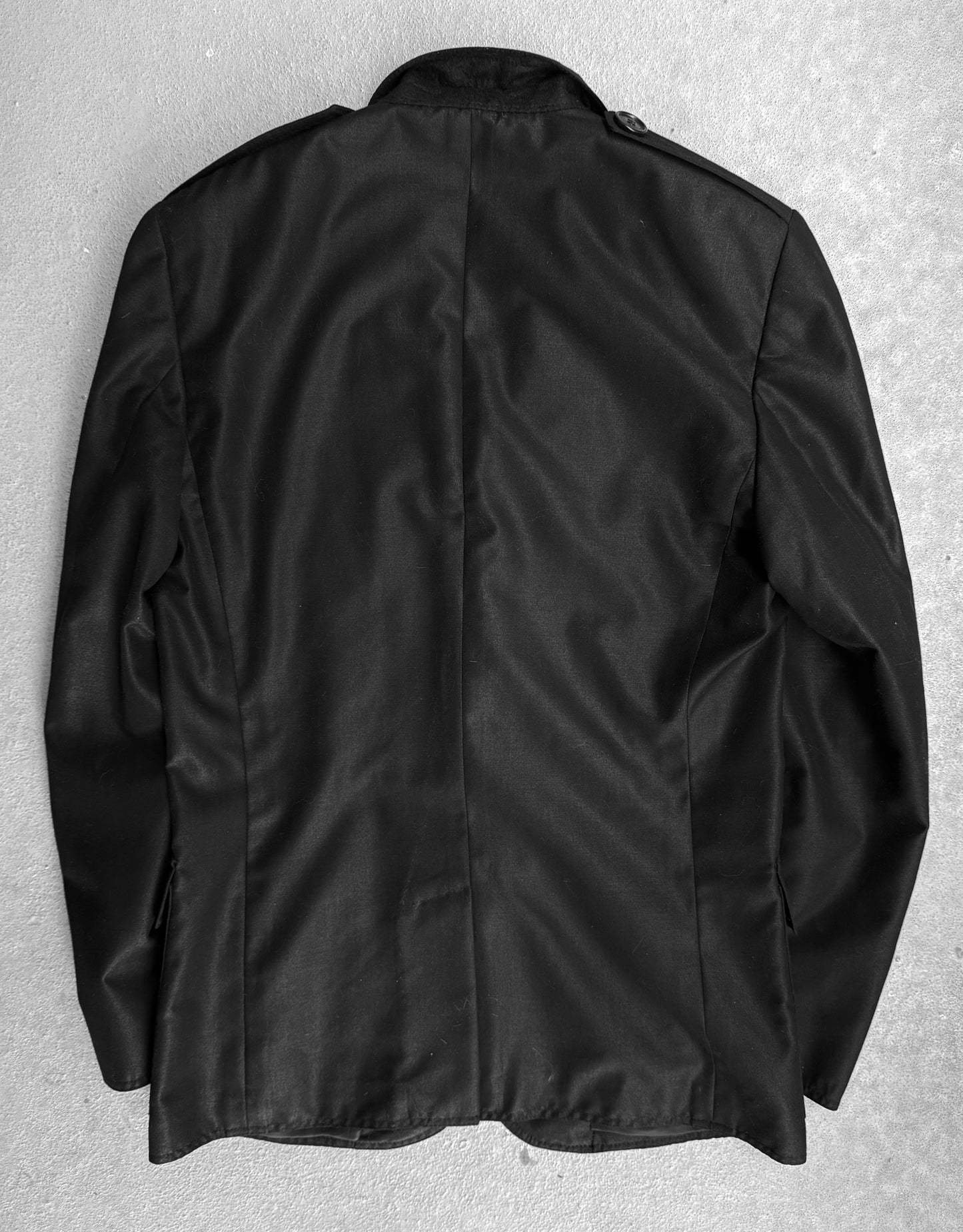DIOR HOMME by Hedi Slimane SS07 "We Look Good Together" Metallic Two-Button Blazer