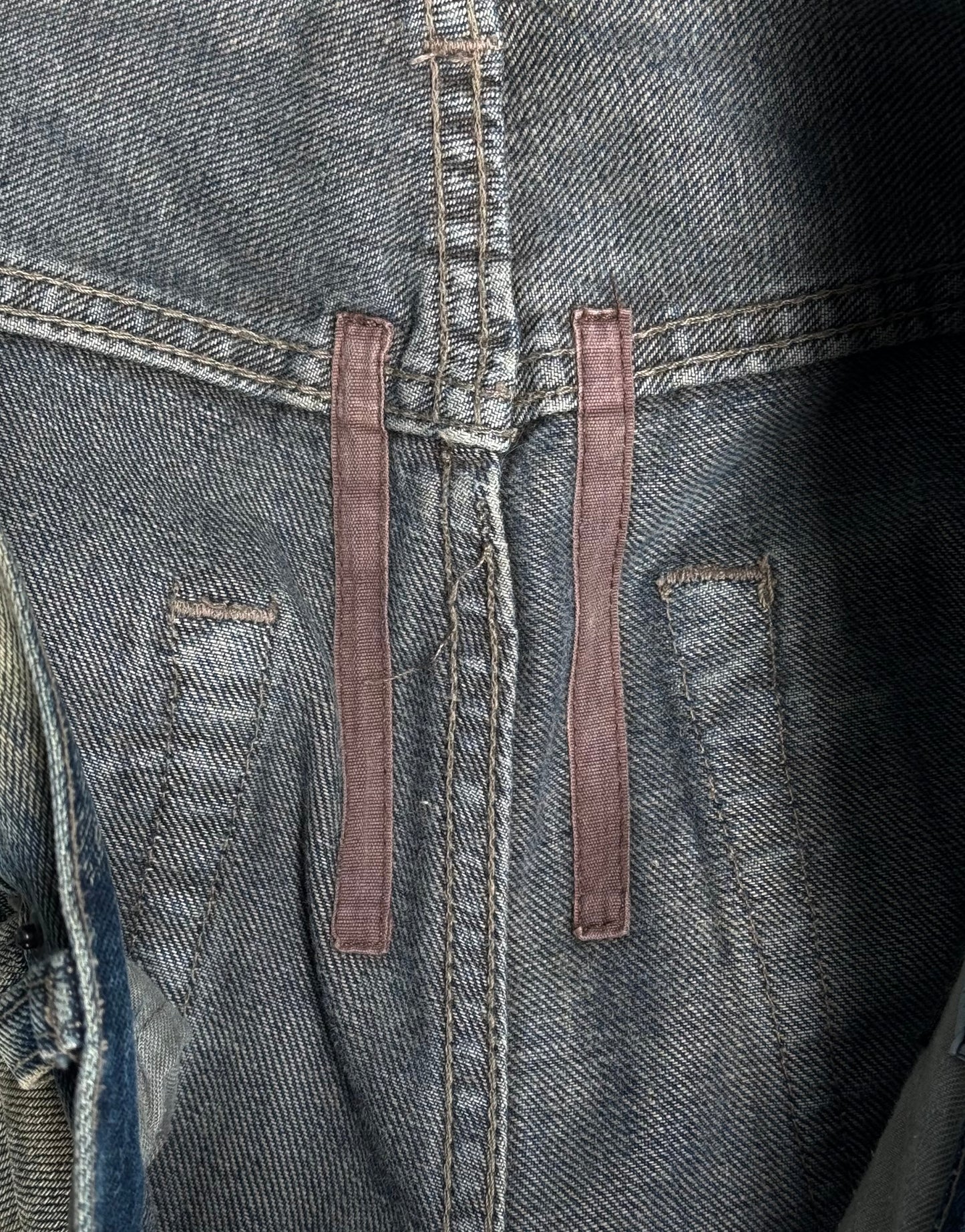 Rick Owens DRKSHDW AW10 “GLEAM” Mineral Wash ‘Torrence Cut’ Selvedge Denim