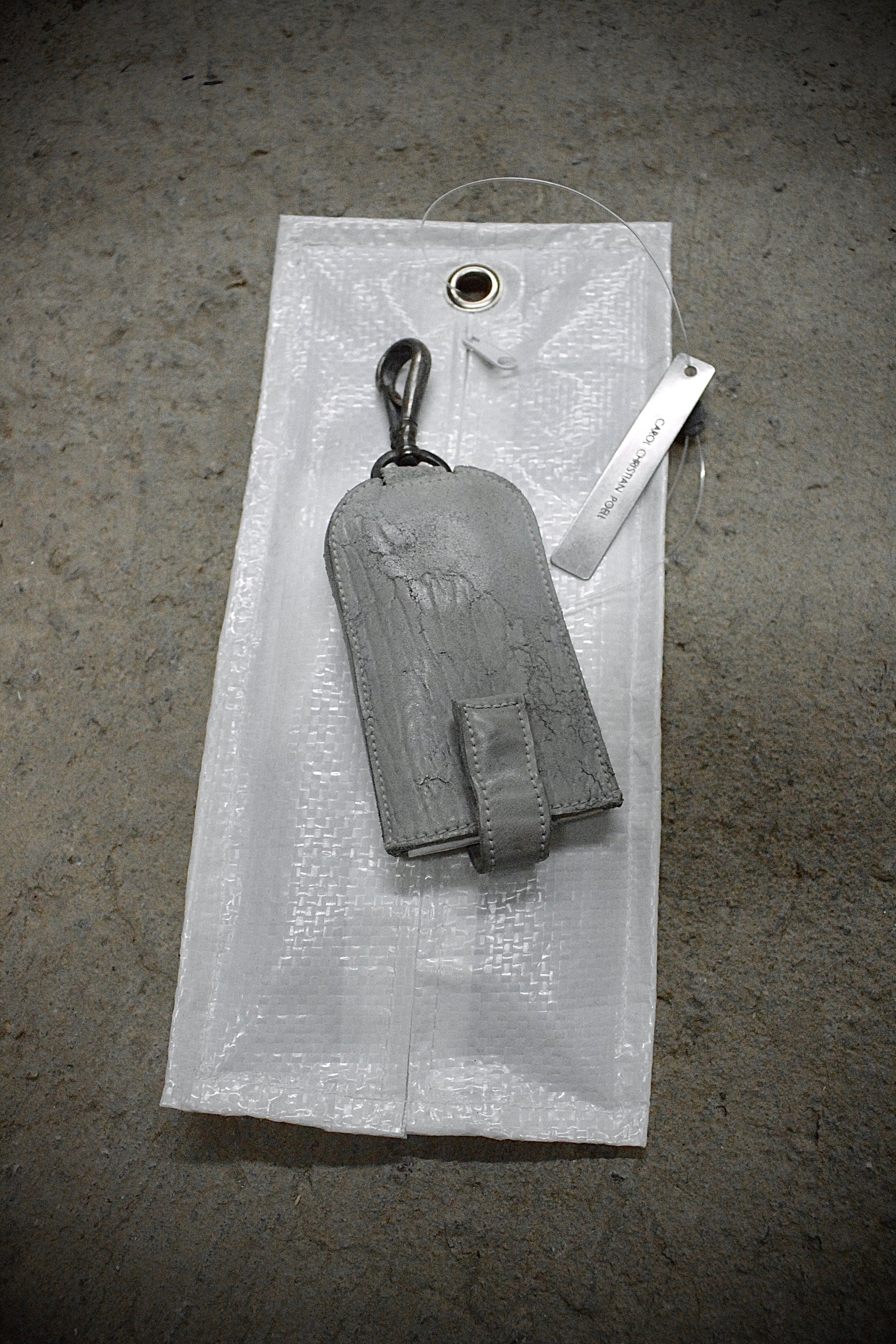 Carol Christian Poell ‘MM/2265 CUBS-PTC/33’ Silver Hook Key Horse Leather Case detail | DRIEW GARMENTS