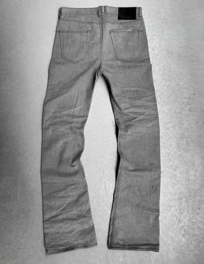 Rick Owens DRKSHDW SS23 “EDFU” 16oz Japanese Raw Selvedge Flare ‘Jim Cut’ Denim