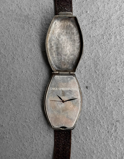 Carol Christian Poell ‘MM/0595’ Objet D’art Silver Watch Bracelet
