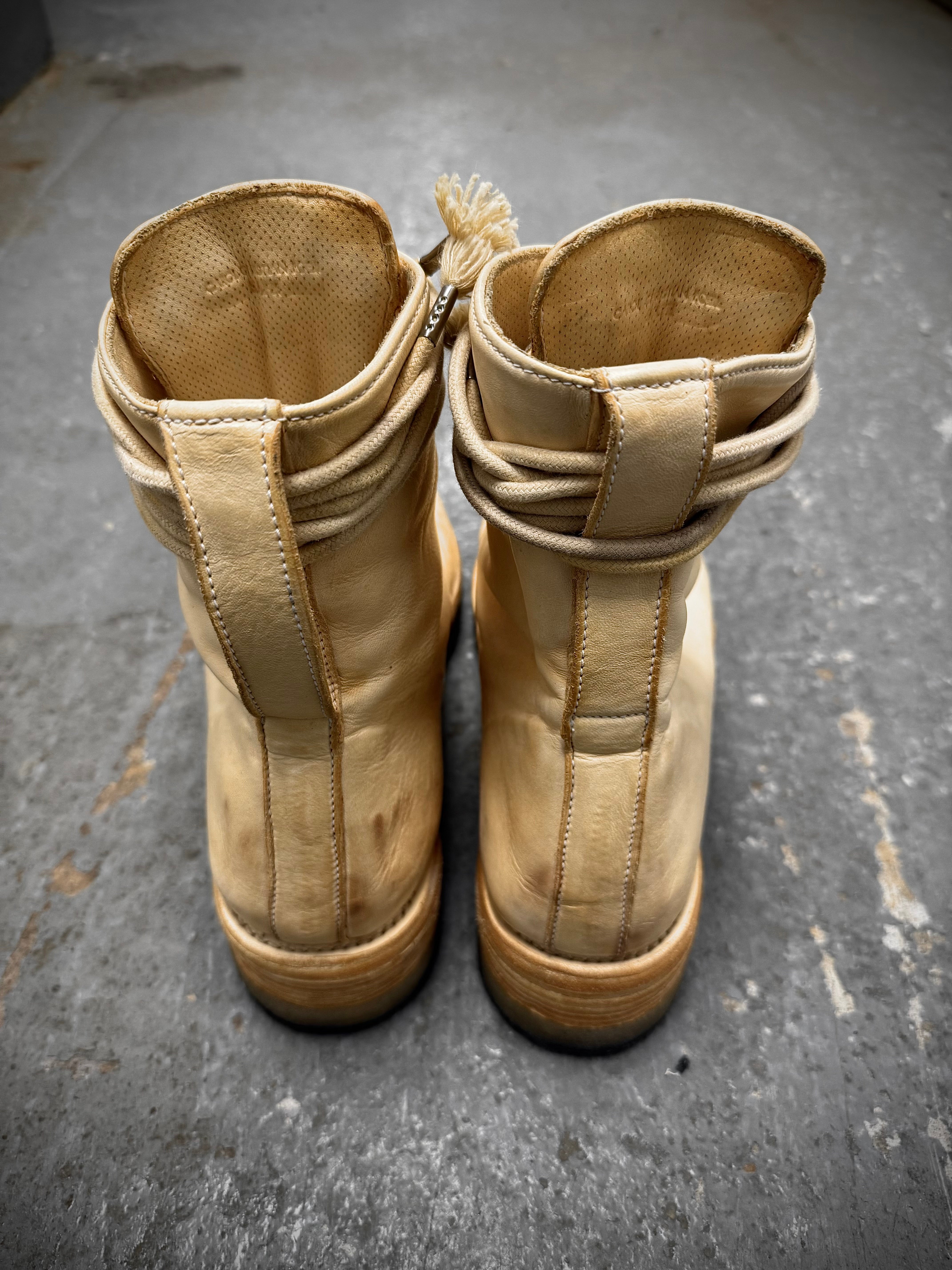 Carol Christian Poell Dart Officer Combat Boots | DRIEW