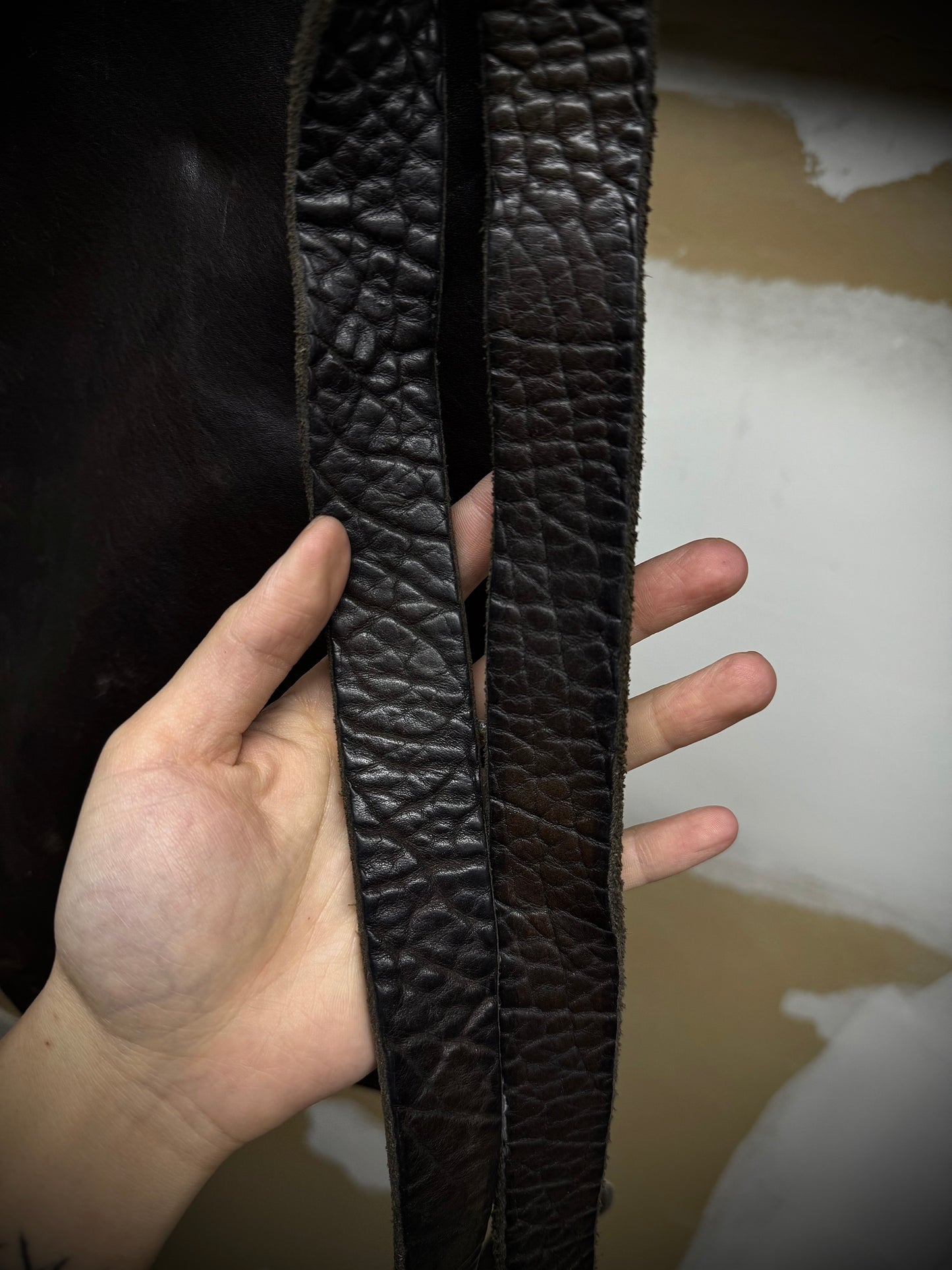 GUIDI ‘Q10M’ Brown Full-grain Horse Leather Shoulder Bag