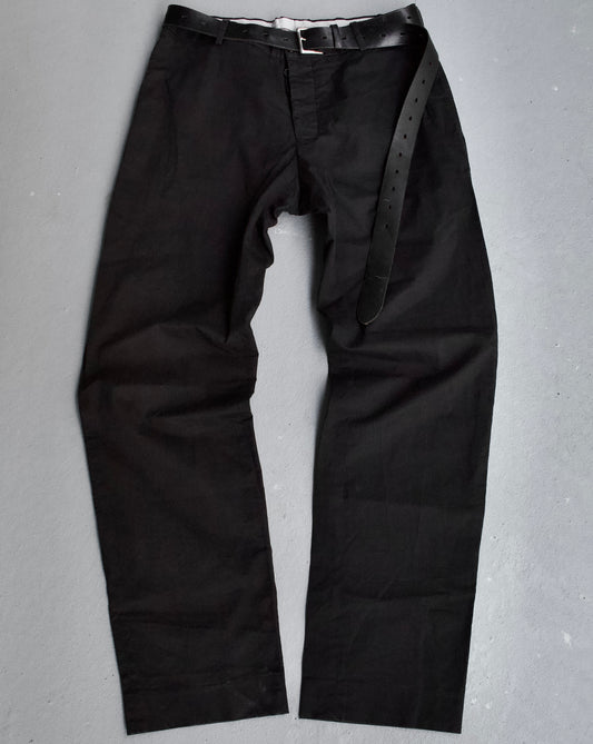 Helmut Lang Early 00s Bootcut Cotton Pants