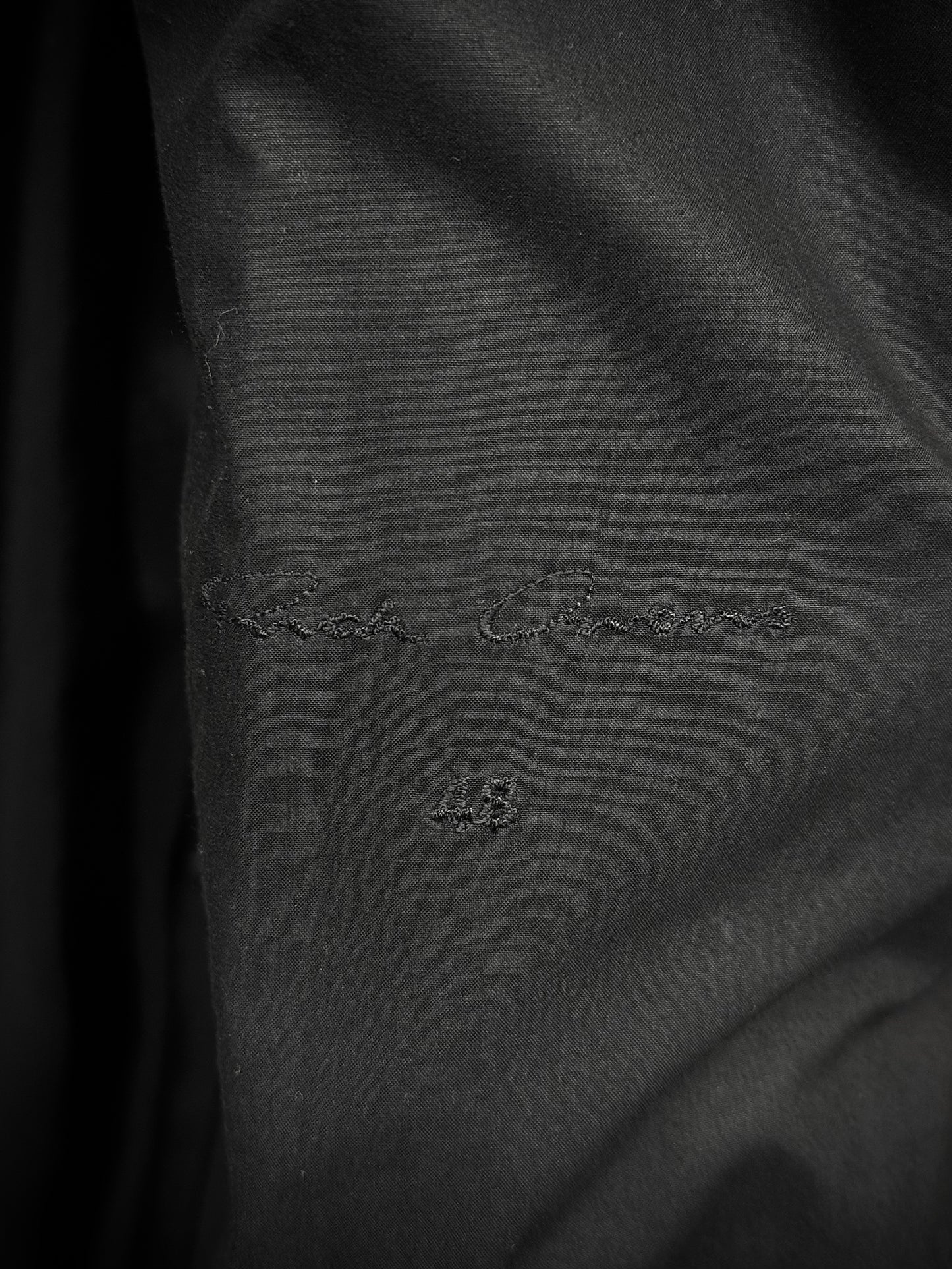 Rick Owens DRKSHDW SS17 “WALRUS” Cotton Mac Work Coat