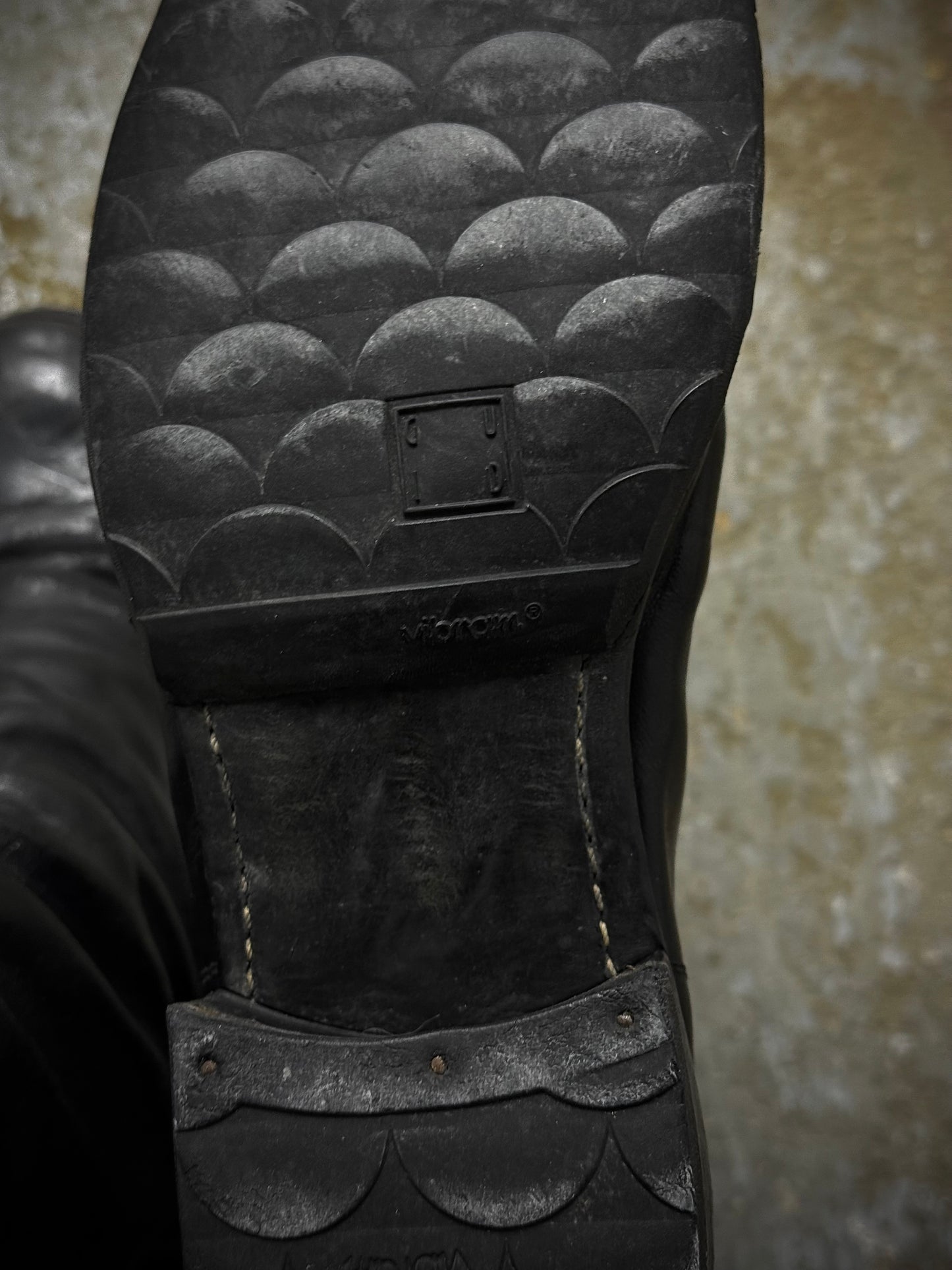 GUIDI '788' Black Full-grain Horse Leather Back Zip Boots