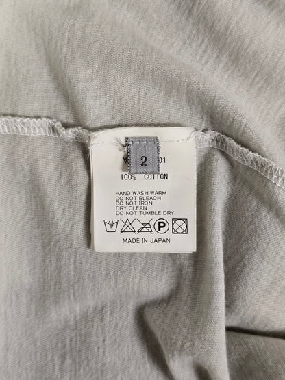 The Viridi-Anne Early 00s Overlock Garment Dyed Cotton Long-sleeves