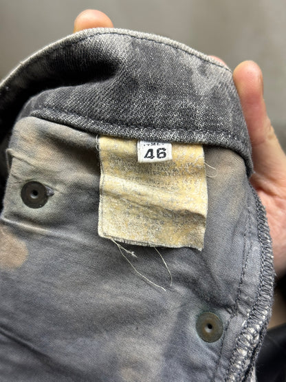 Maison Martin Margiela AW10 Grey Acid Wash Skinny Denim