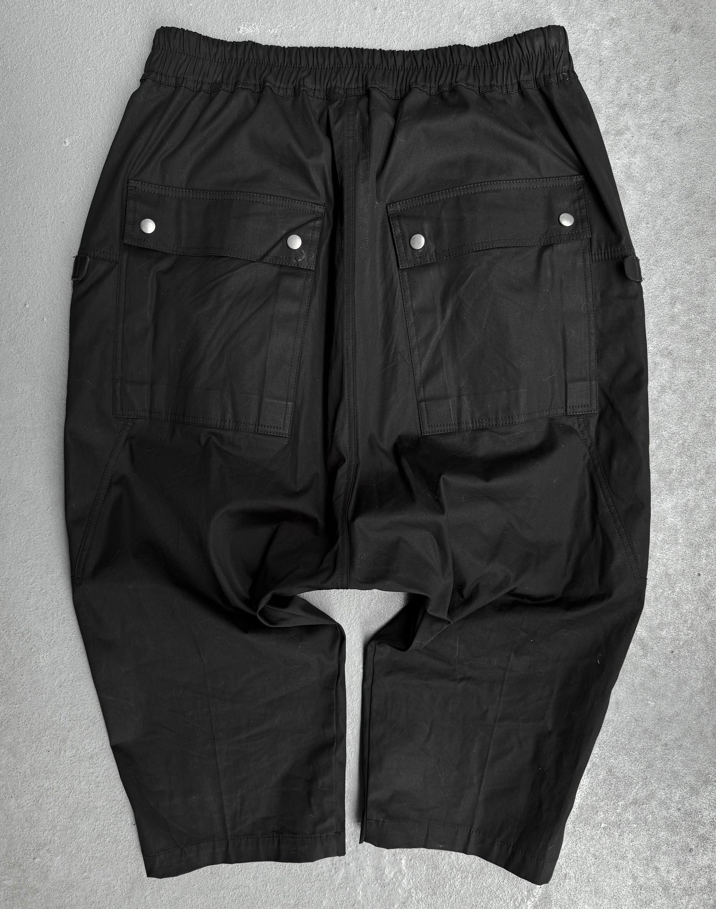 Rick Owens SS24 “LIDO” Cropped Bauhaus Cargo Pants