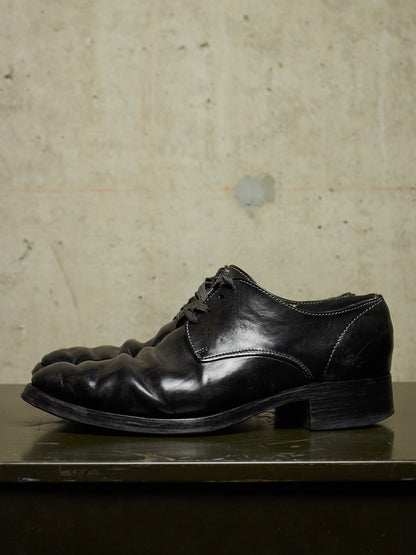 Carol Christian Poell 00s 'AM/2600L CORS-PTC/010' Object-dyed Bipolar Horse Leather Derbies