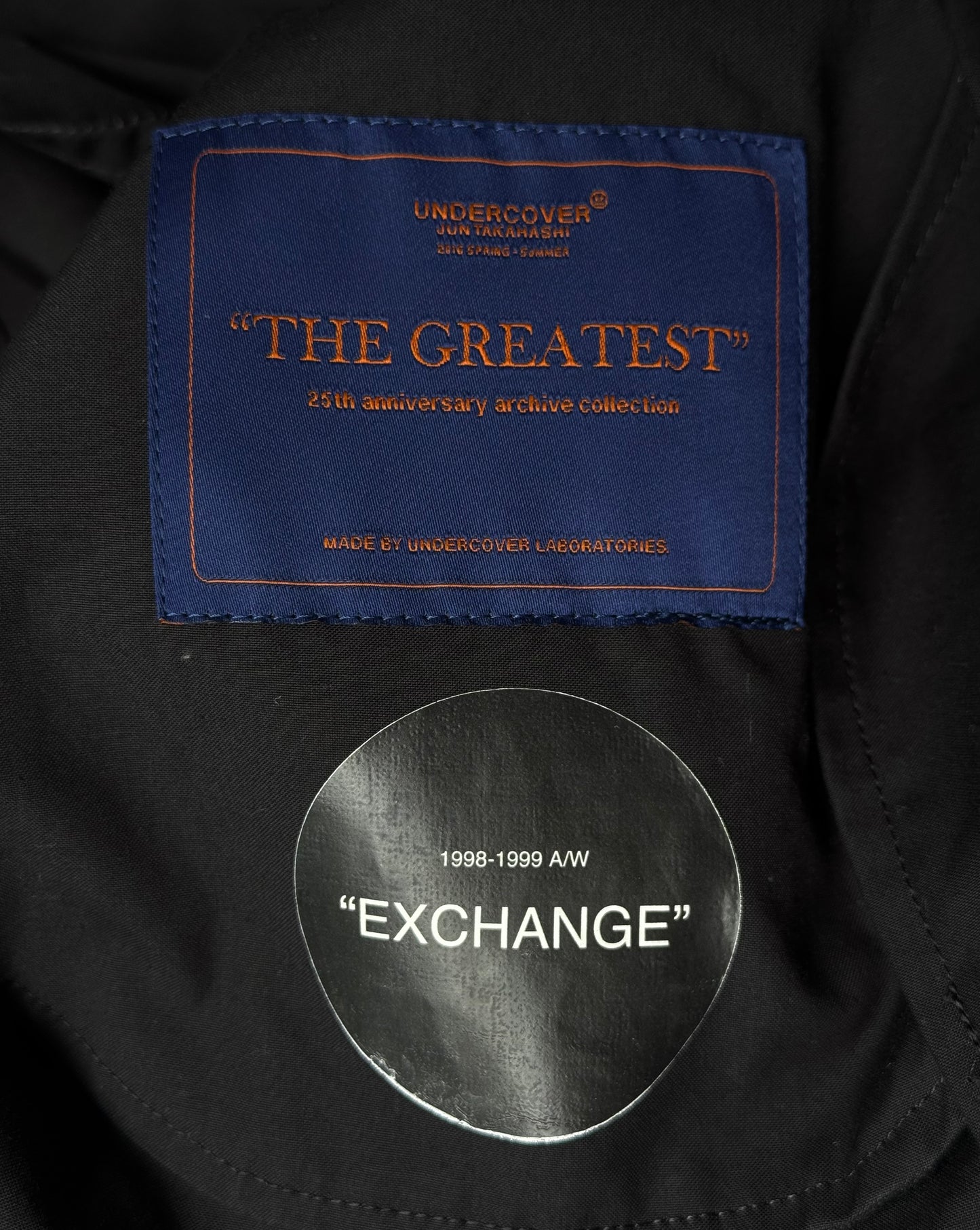 UNDERCOVER SS16 “The Greatest: 98-99 EXCHANGE” Ian Curtis ‘Isolation’ Convertible Work Coat