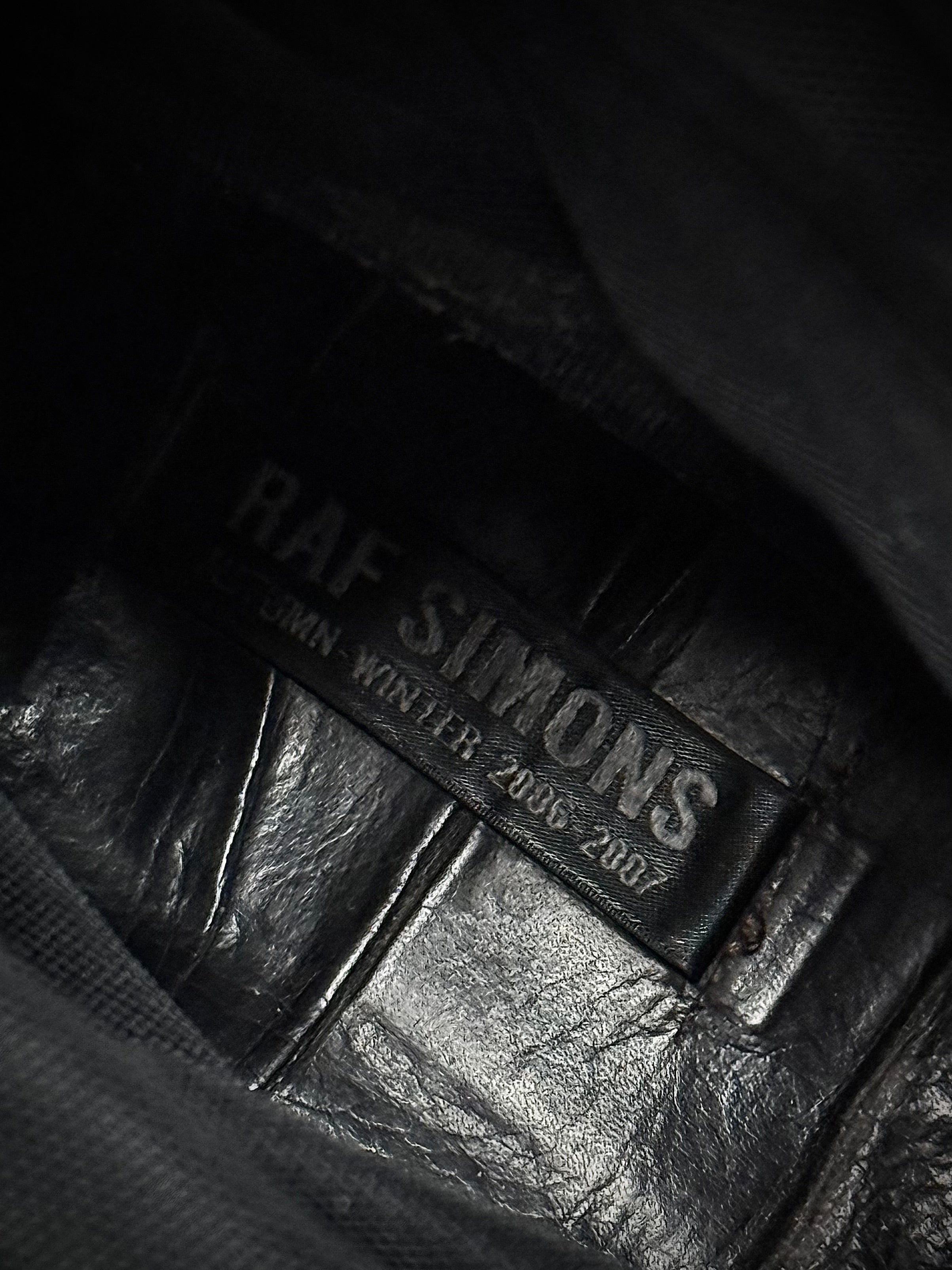 Raf Simons AW06 Accordion Multi-Zip Leather Boots | Rare – DRIEW