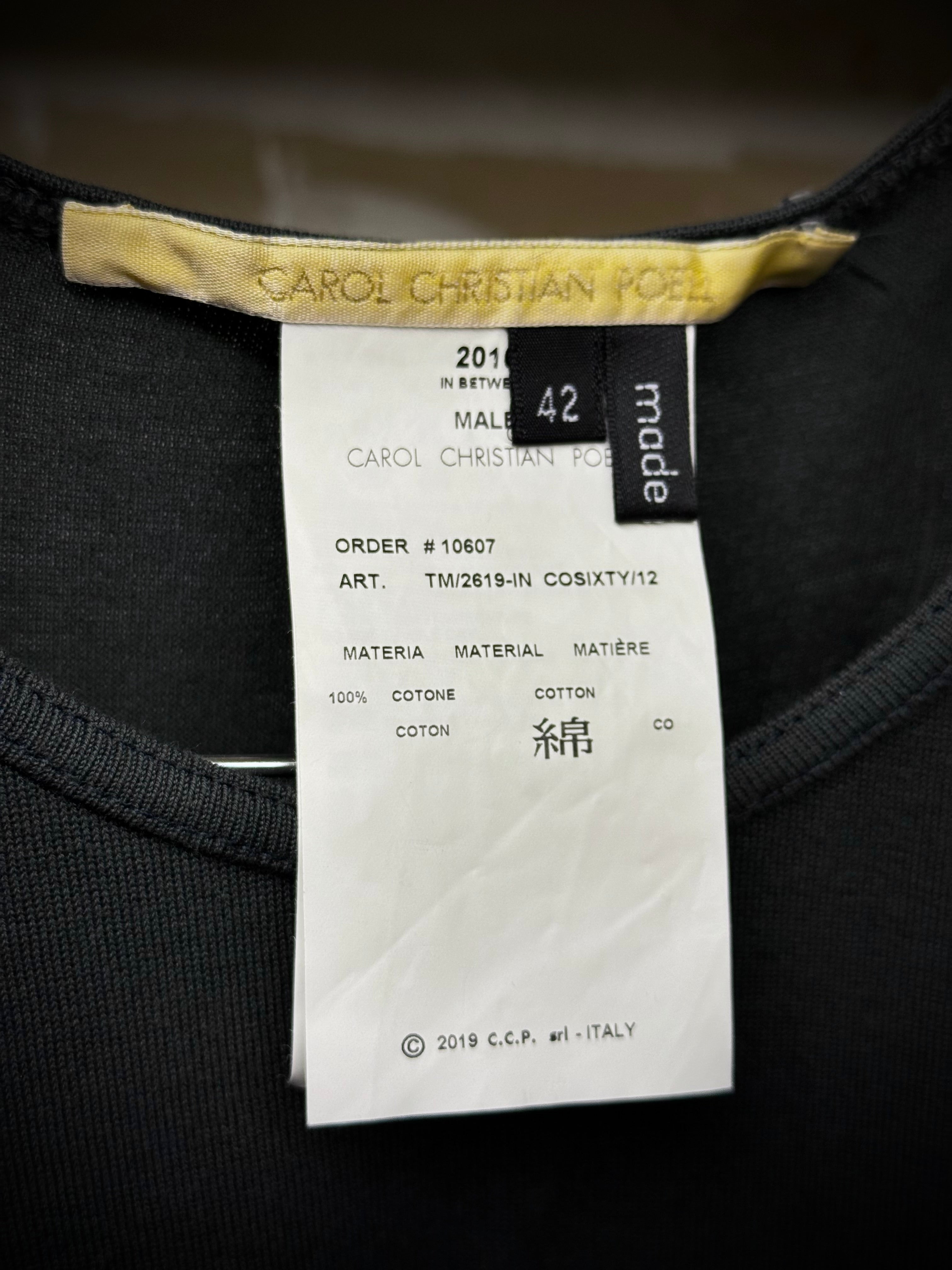 Carol Christian Poell Reversible Seamless T-Shirt TM/2619 – DRIEW