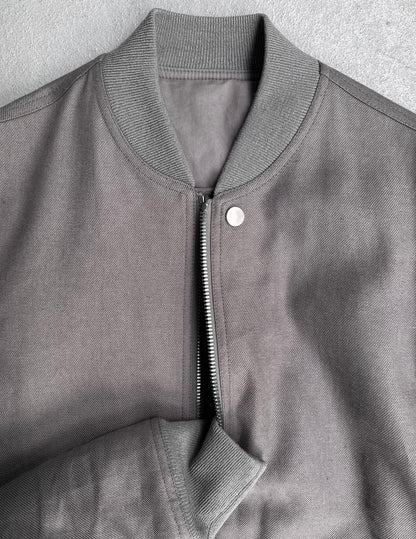 Rick Owens AW18 “SISYPHUS” Blu Cotton Padded MA-1 Bomber Jacket