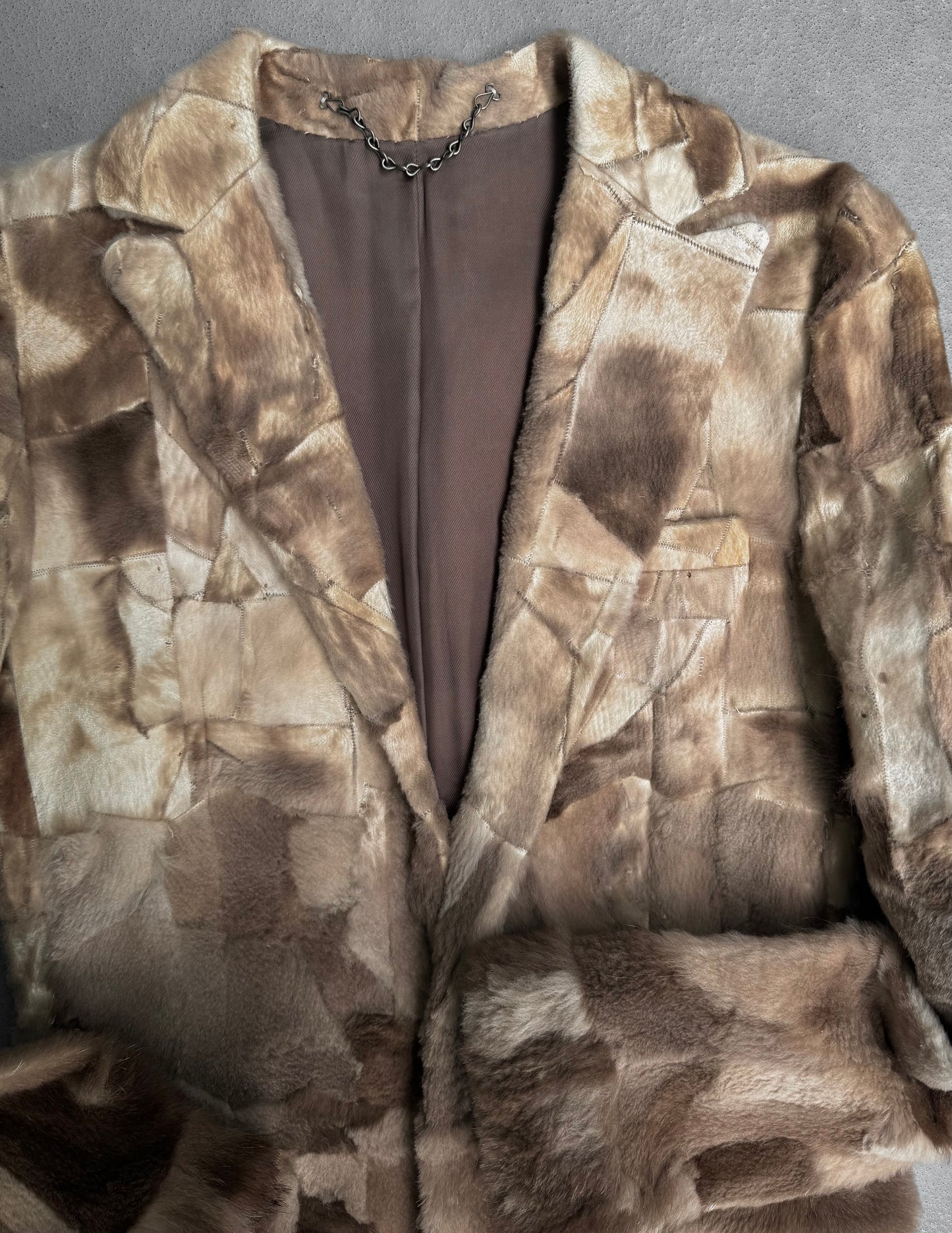 MiharaYasuhiro AW02 Raccoon Fur Coat