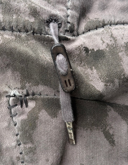 Boris Bidjan Saberi AW24 ‘P13-HS-TF F1939’ Dirty Light Carbon Nickel-pressed Hand Stitch Denim