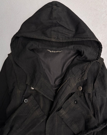 MiharaYasuhiro AW10 Braided Hem Linen Parka