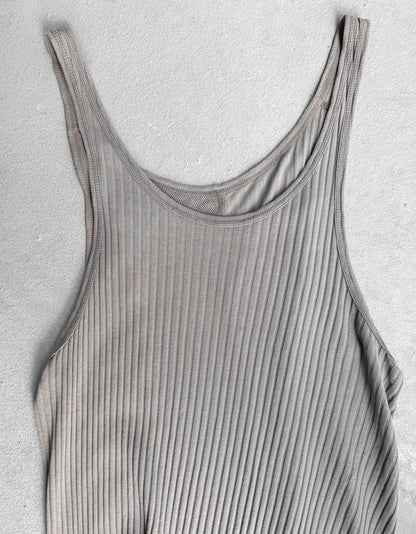 Boris Bidjan Saberi SS16 Cold-dyed Ribbed Tank Top