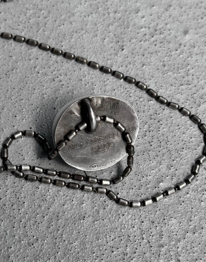 Carol Christian Poell ‘MM/2149’ Prosthetic Eye Silver Chain Necklace
