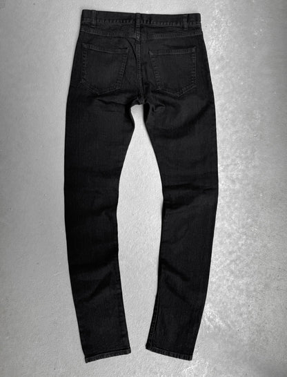 Saint Laurent Paris SS17 'D02' Distressed Knee Skinny Denim