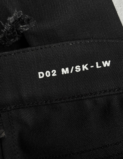 Saint Laurent Paris AW16 Distressed Crash Skinny Denim
