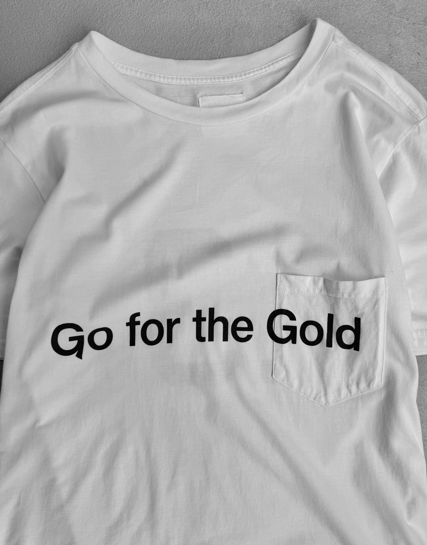 TakahiroMiyashita TheSoloist. SS19 ‘Go for the Gold’ Graphic T-shirt