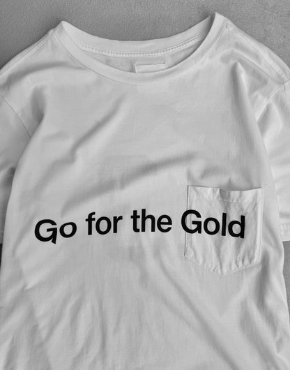 TakahiroMiyashita TheSoloist. SS19 ‘Go for the Gold’ Graphic T-shirt