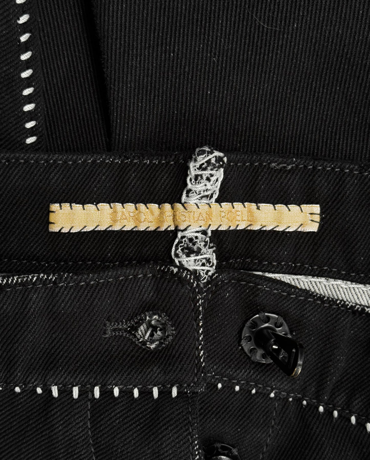 Carol Christian Poell ‘JF/0975-IN KIT’ Dead-end Overlock Denim