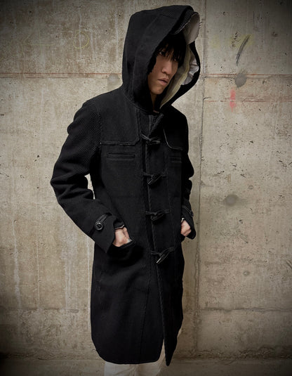 UNDERCOVER AW09 “Earmuff Maniac” Taped Seam Wool Duffle Coat