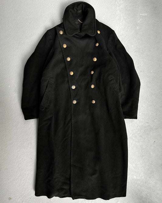Vintage 1940s Imperial Japanese WW2 Reversible Naval Wool Peacoat