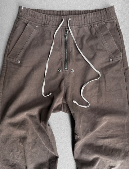 Rick Owens AW22 “STROBE” Brown Jumbo Leg ‘Bela’ Pants